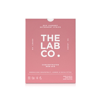 The Lab Co. Laundry Detergent Strips Energising 64pk