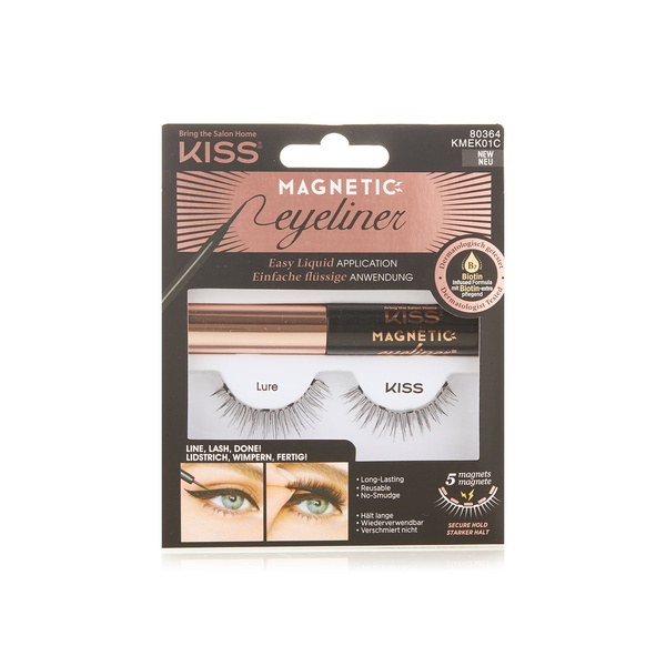 اشتري Kiss magnetic eyeliner and lash kit 80364 في الامارات