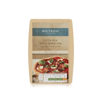 Waitrose Pizza Mix with Semolina 500g