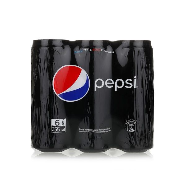 Pepsi Black 355ml x6 - Spinneys UAE