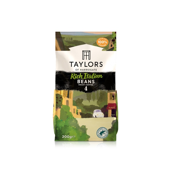 Taylors Of Harrogate Rich Italian Coffee Beans 200g