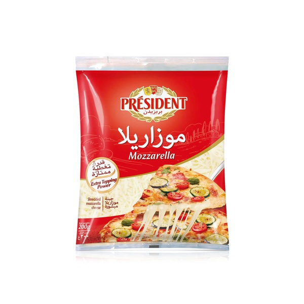 President Shredded Mozarella 200g