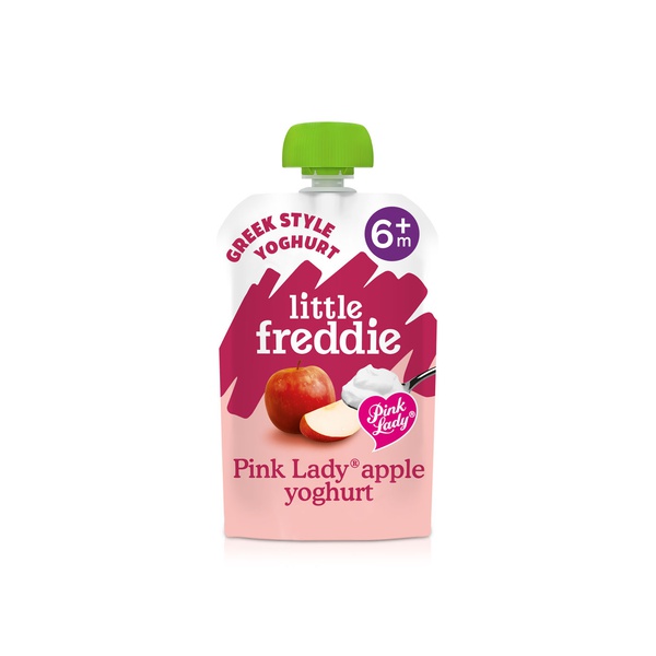 Little Freddie Organic Pink Lady Apple Greek Style Yoghurt Baby Food Pouch (+6m) 100g