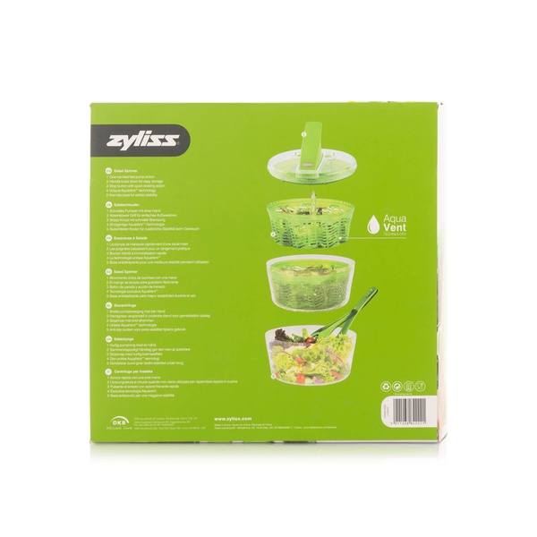 Zyliss Swift Dry Salad Spinner Green 26cm