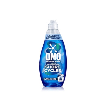 OMO Wonder Wash Laundry Detergent Ultra White 1480ml