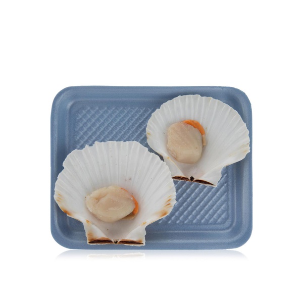 Half shell king scallops Spinneys UAE