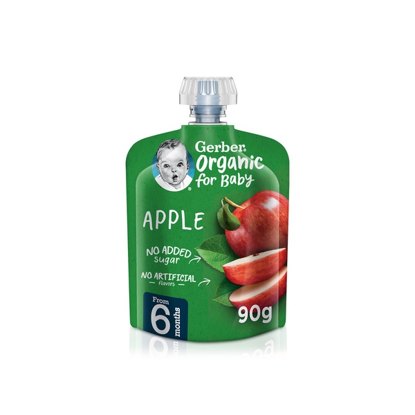 Gerber Organic Apple Puree 6+ Months 90g