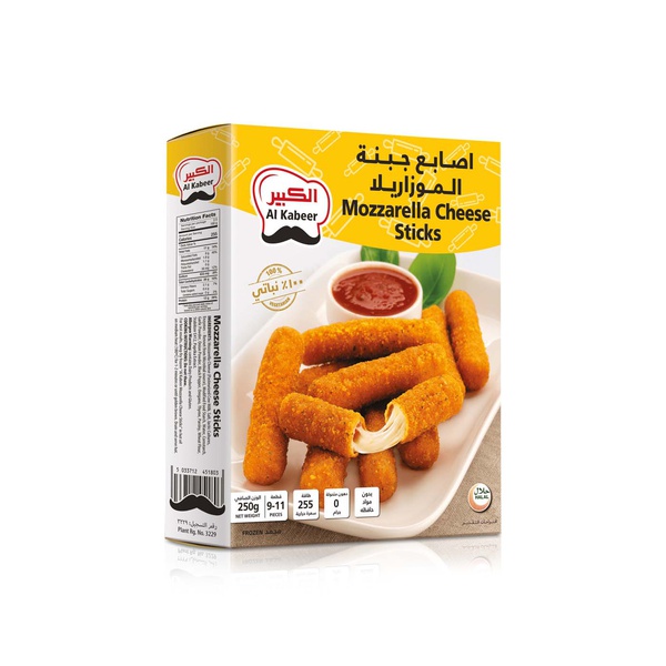 Al Kabeer Mozzarella Cheese Sticks 250g