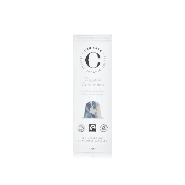 Cru Kafe Organic Colombian Pods x 10 52g