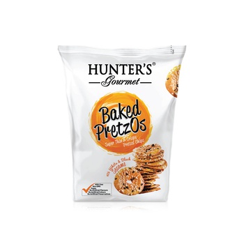 Hunter's Gourmet Baked PretzOs with White and Black Sesame 180g