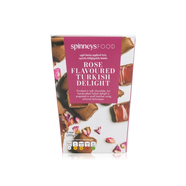 Spinneysfood Rose Flavoured Turkish Delight 300g