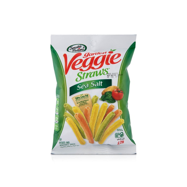Sensible Portions Garden Veggie Straws Sea Salt 28g