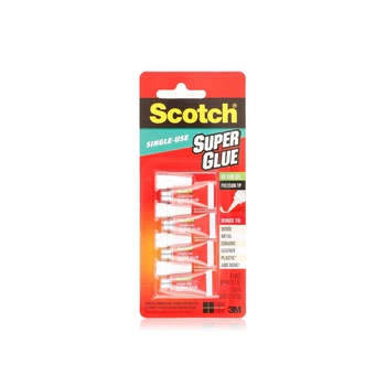 3m Scotch Super Glue Gel 207ml x 4