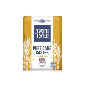 Tate and Lyle Fairtrade Caster Baking Sugar 500g