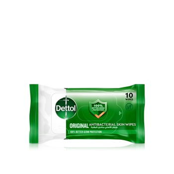 Dettol Original Antibacterial Skin Wipes x 10