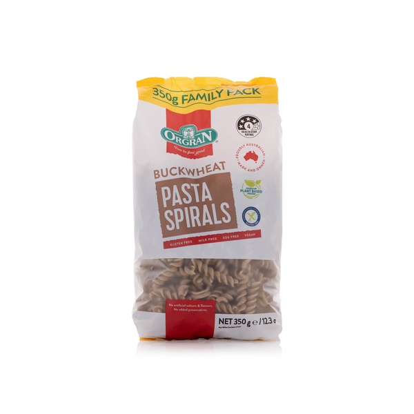 اشتري Orgran buckwheat pasta spirals 350g في الامارات