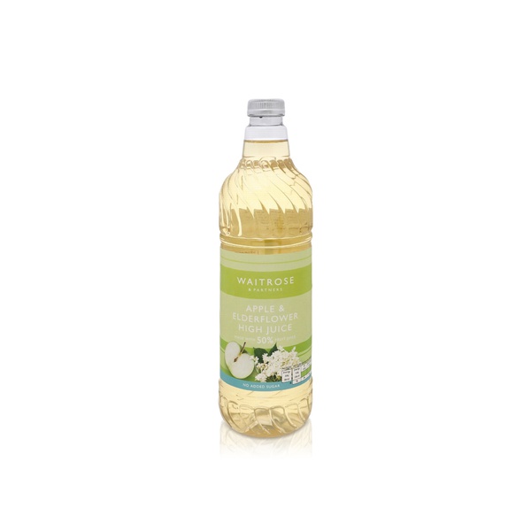 Waitrose Pressed Apple and Elderflower Juice 1L
