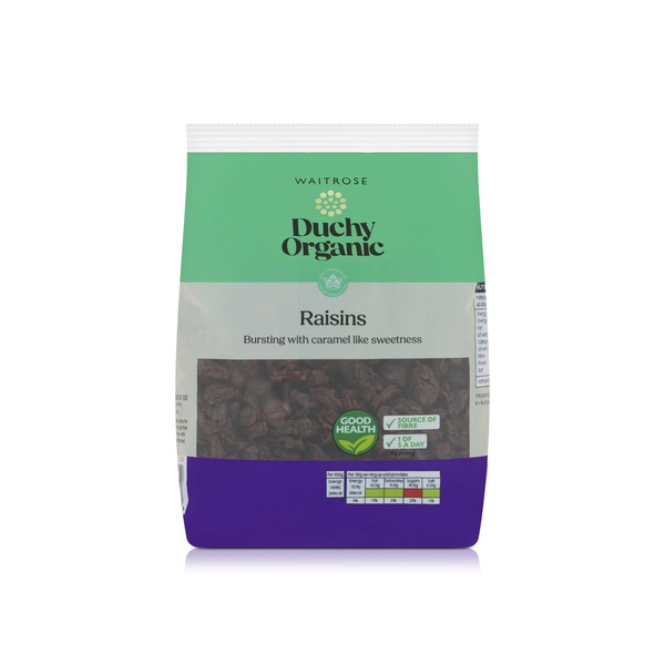 Waitrose Duchy Organic Raisins 500g
