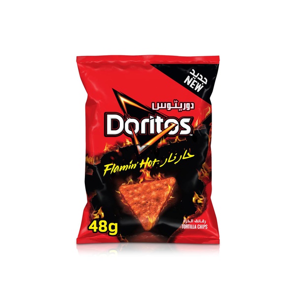 Doritos Flaming Hot Tortilla Chips 48g