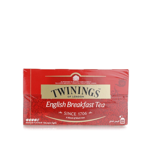اشتري Twinings English breakfast tea 25s 50 في الامارات