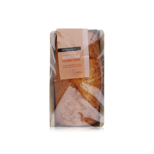 Spinneysfood Vanilla Pound Cake 360g