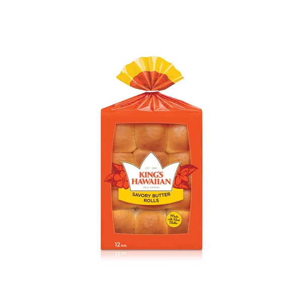 Kings Hawaiian Savoury Butter Rolls 340g