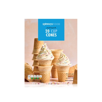 Spinneysfood Cup Cones x 20