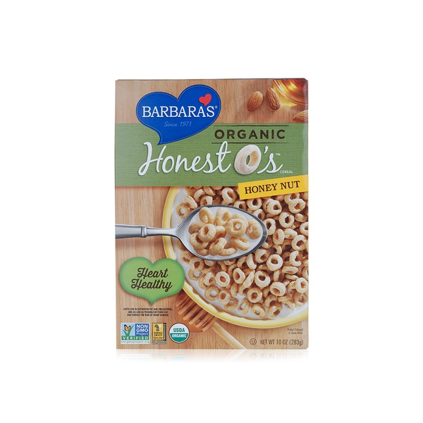 Buy Barbaras honest honey nut Os 284g in UAE