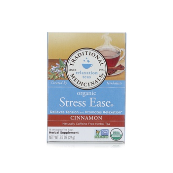 Traditional Medicinals Organic Stress Ease Tea 16s 24g