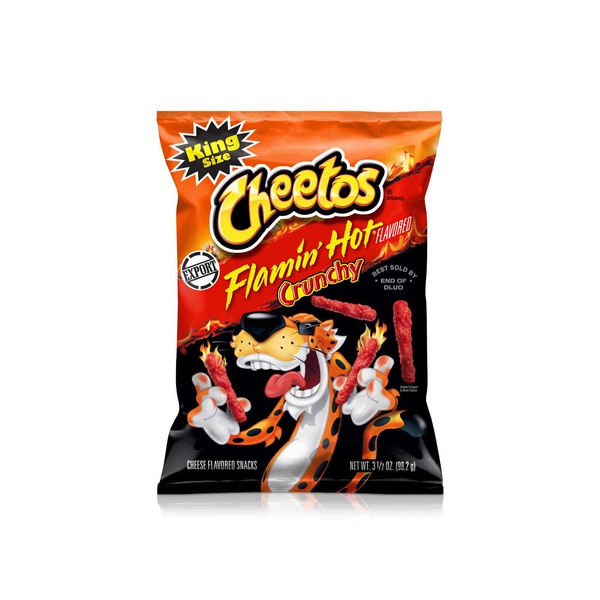 Cheetos Flamin' Hot Crunchy King Size 99.2g