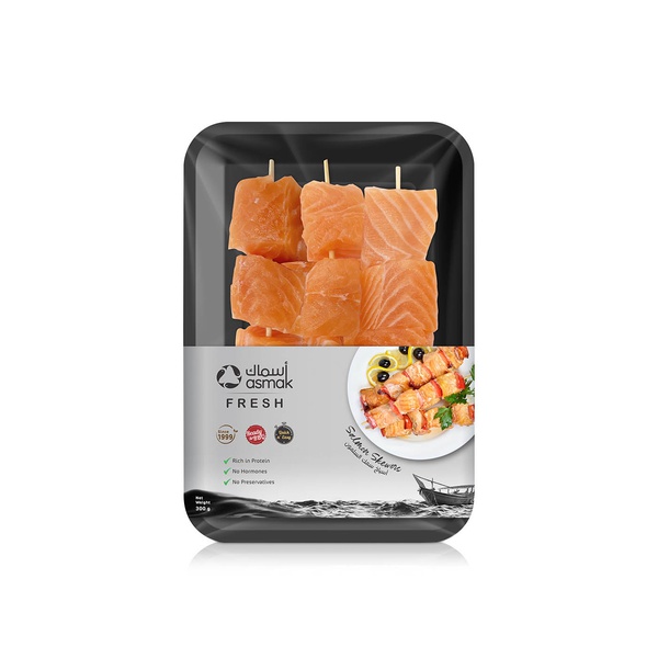 Asmak Fresh Salmon Skewers 300g