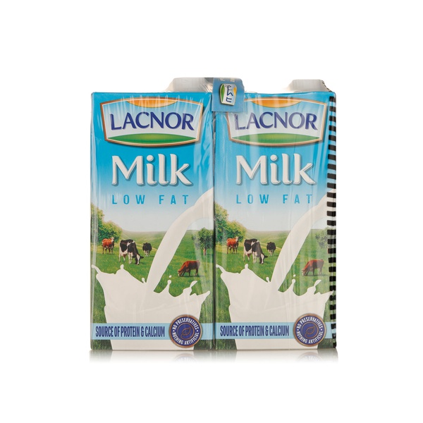 Lacnor Milk Low Fat 4 x 1 litre