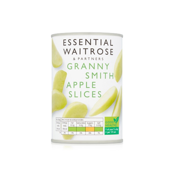 Waitrose Essential Granny Smith Apple Slices 385g