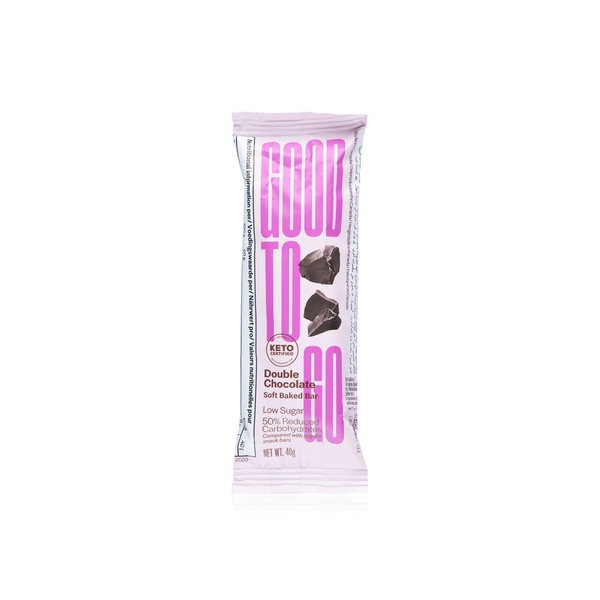 Good to Go Keto Bar Double Chocolate 40g