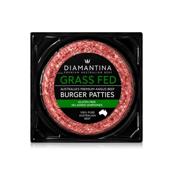 Diamantina Grass Fed Beef Burger Patties Australia 150g