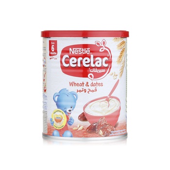 Nestle Cerelac Wheat & Date Infant Cereal with Milk Stage 2 400g