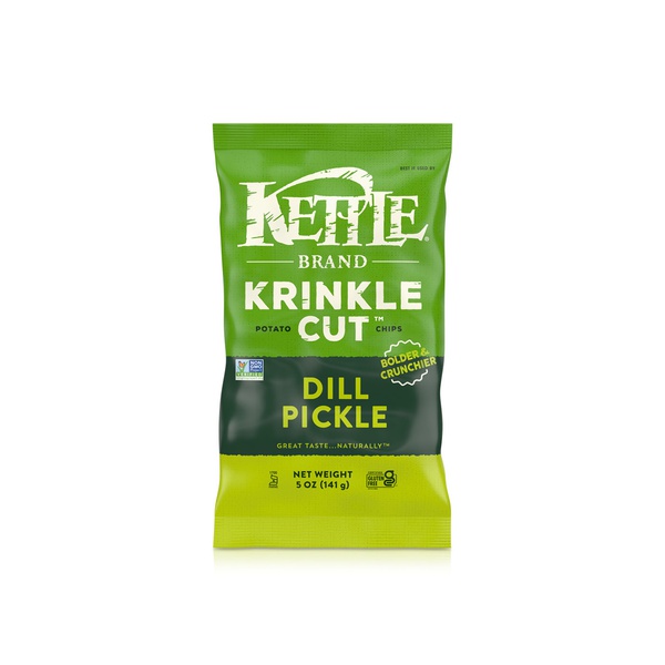 Kettle Potato Krinkle Dill Chips 141g