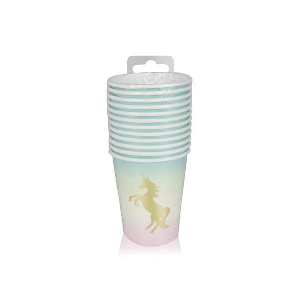 Talking Tables We Heart Unicorns Paper Cup 12 Pack - Spinneys UAE