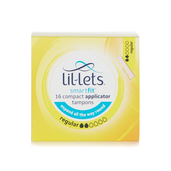 اشتري Lil Lets applicator SmartFit regular flow tampons x16 في الامارات