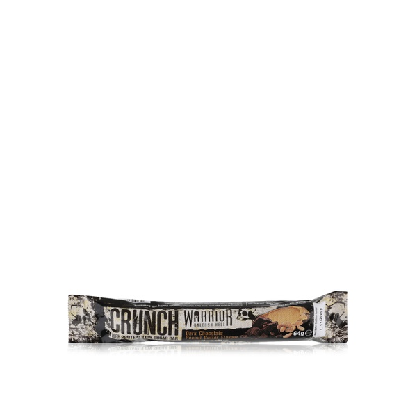 اشتري Warrior crunch protein bar dark chocolate peanut butter 64g في الامارات