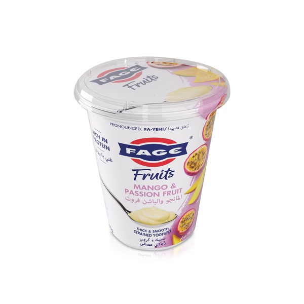 Fage Fruits Mango and Passion Fruit Strained Yoghurt 380g