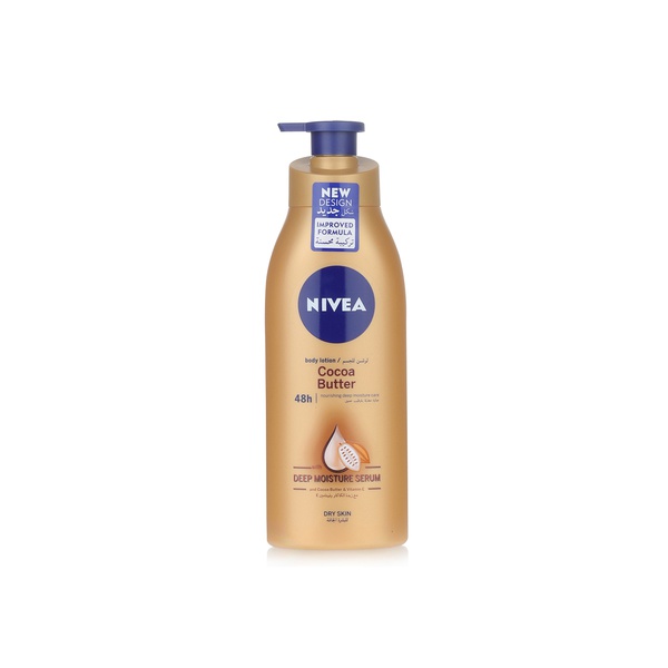 Buy Nivea body lotion cocoa butter 400ml in UAE