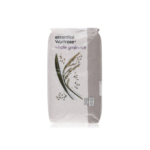 اشتري Essential Waitrose whole grain rice 1kg في الامارات