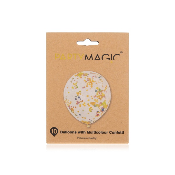 Party Magic Balloons with Multicoloured Confetti 10s