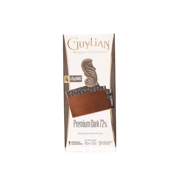 اشتري Guylian Belgian chocolate dark block 100g في الامارات