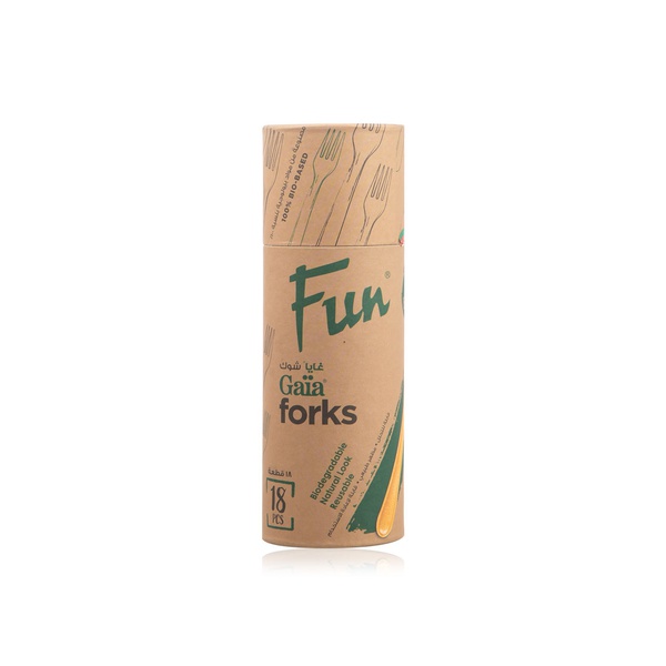 Fun Gaia Forks Bio Reusable 18s