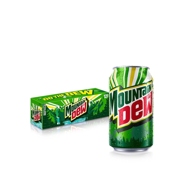 Mountain Dew Can 360ml x 12