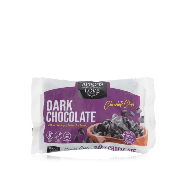 Buy Aprons N Love dark chocolate chips 200g in UAE