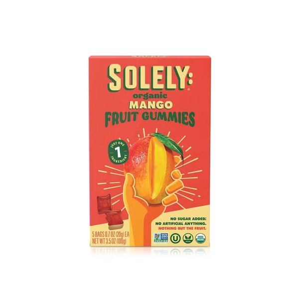 Solely Fruit Gummies Mango 100g