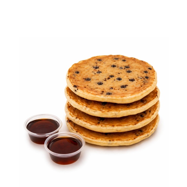 Chocolate Pancakes with Maple Syrup x 4